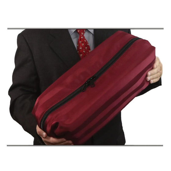 Burgundy Satin Stripe Infant Removal Case