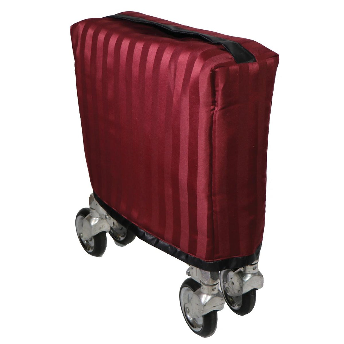 Burgundy Satin Stripe HD Church Truck Cover