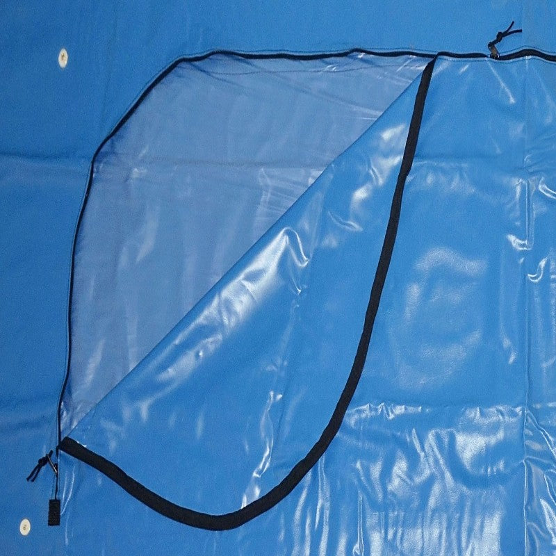 Case of 5 American Mortuary Equipment 15 Mil heavy-duty body bags for hospital and forensic lab use.