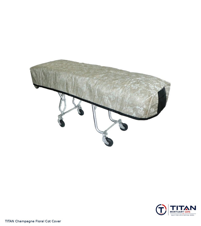 TITAN American Flag Reversible Cot Cover | Champagne Floral