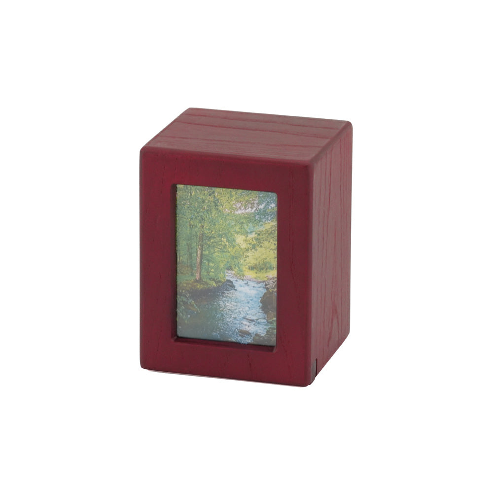 Cherry Photo Frame Box Petite Keepsake Urn