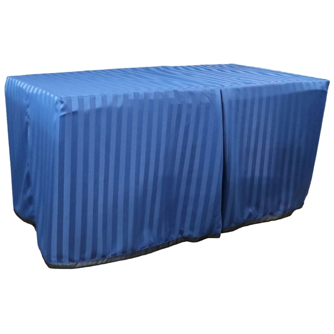Cobalt Satin Stripe Table Cover