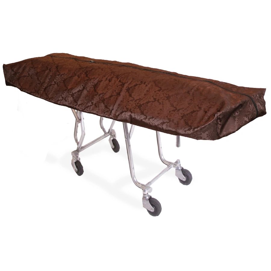 Cocoa Damask Cot Pouch