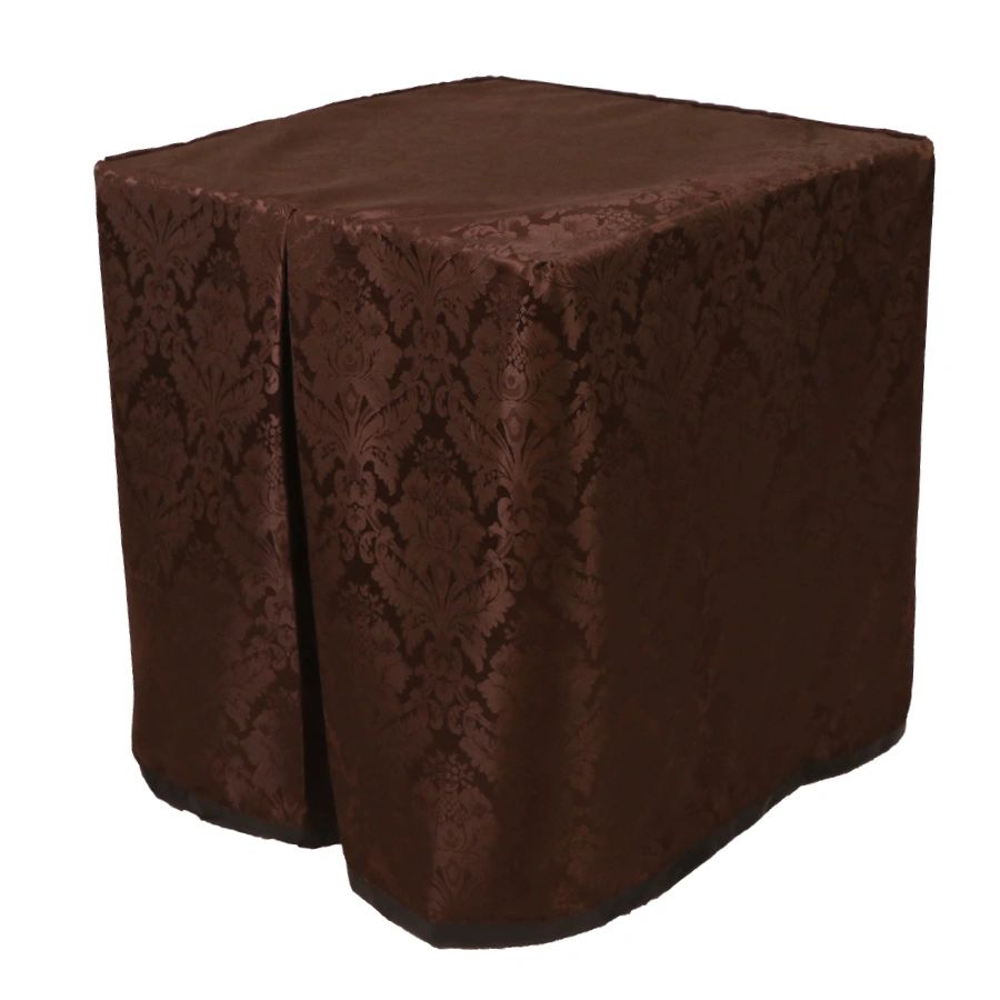 Cocoa Damask Presentation Table - Standard