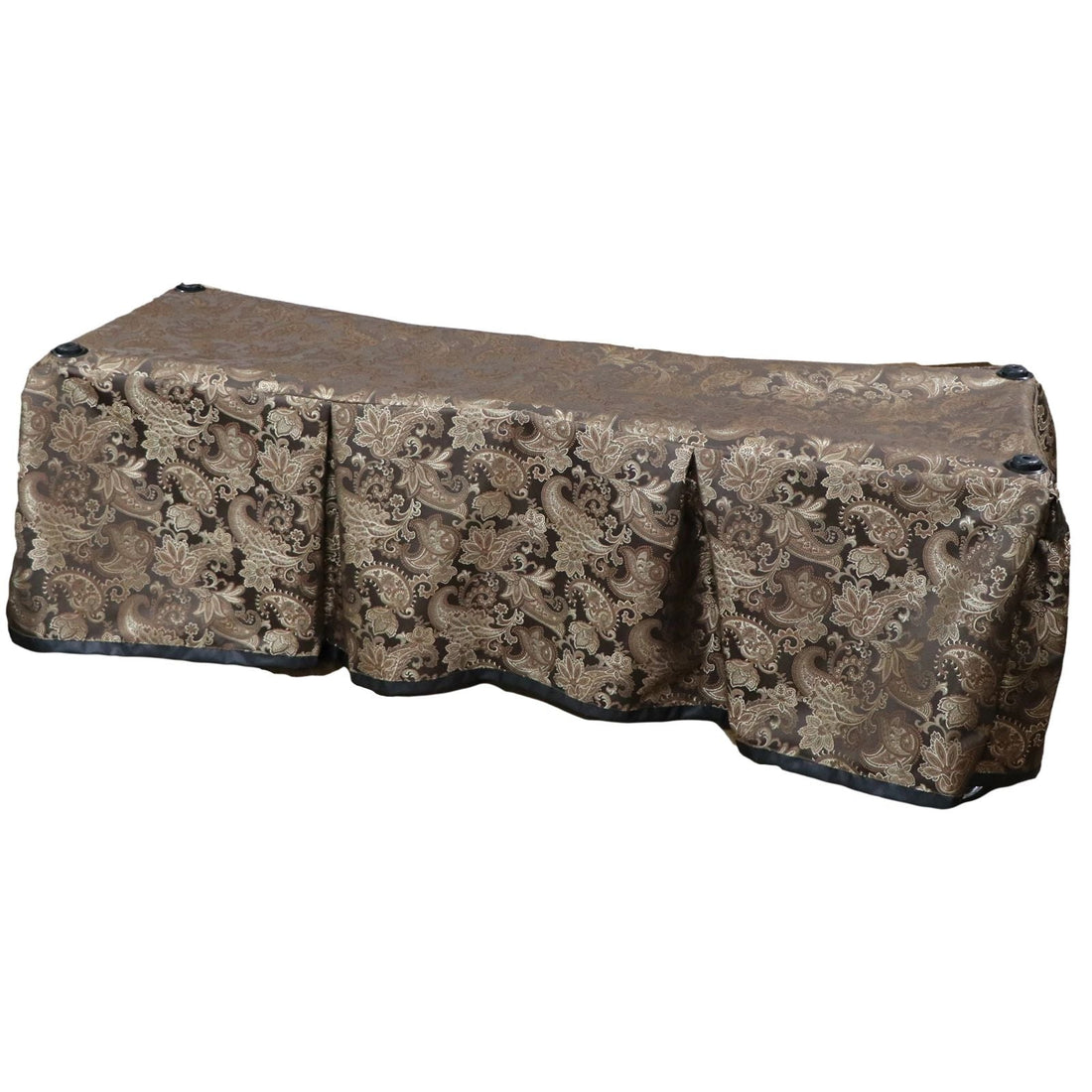 Cocoa Floral Church Truck Drape