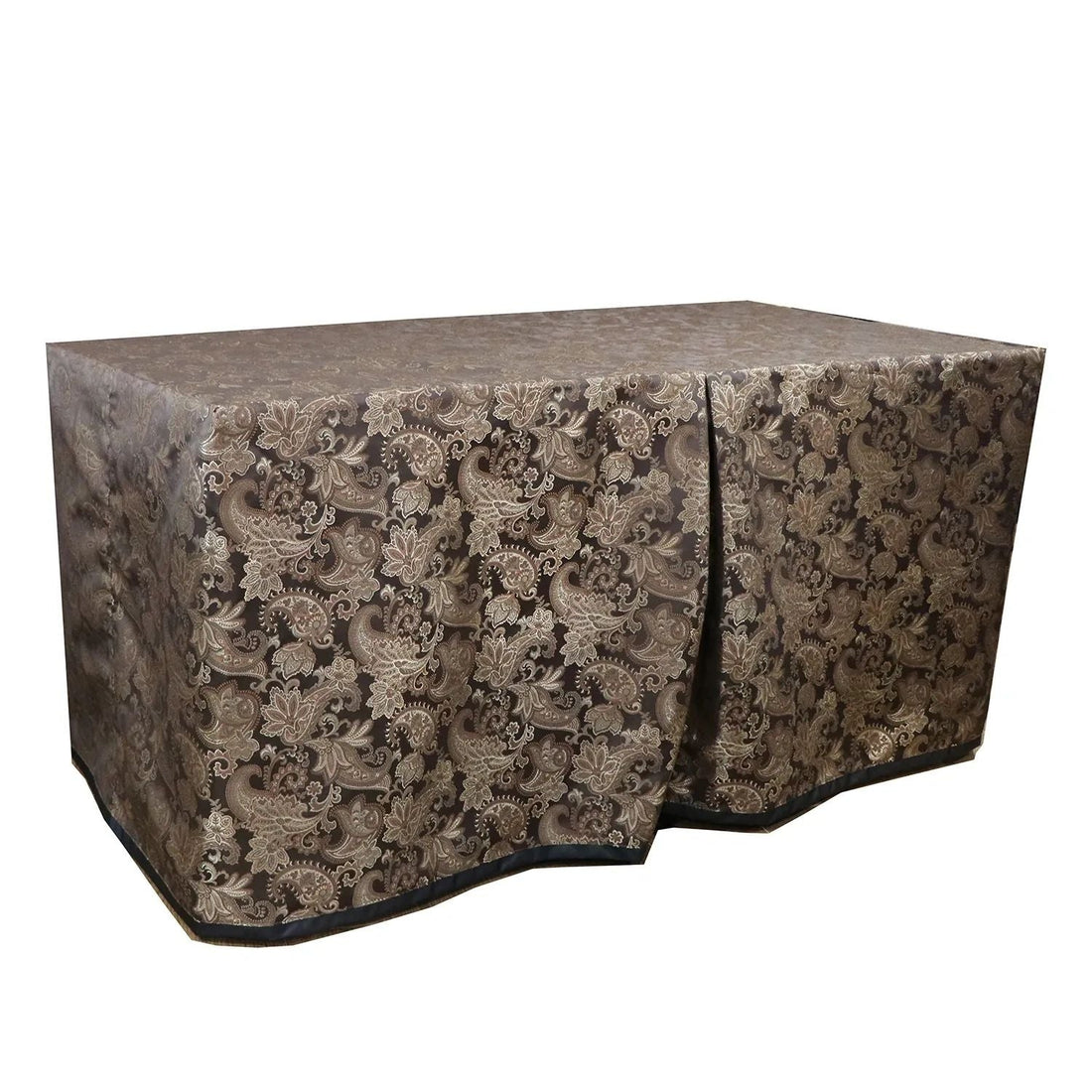 Cocoa Floral Table Cover