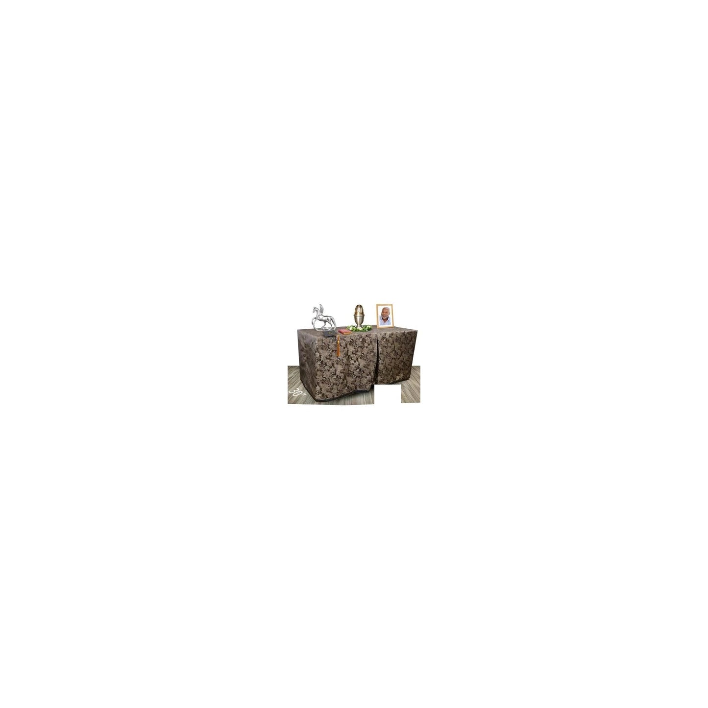 Cresswell Cocoa Portable Presentation Table – Plus – product view 1