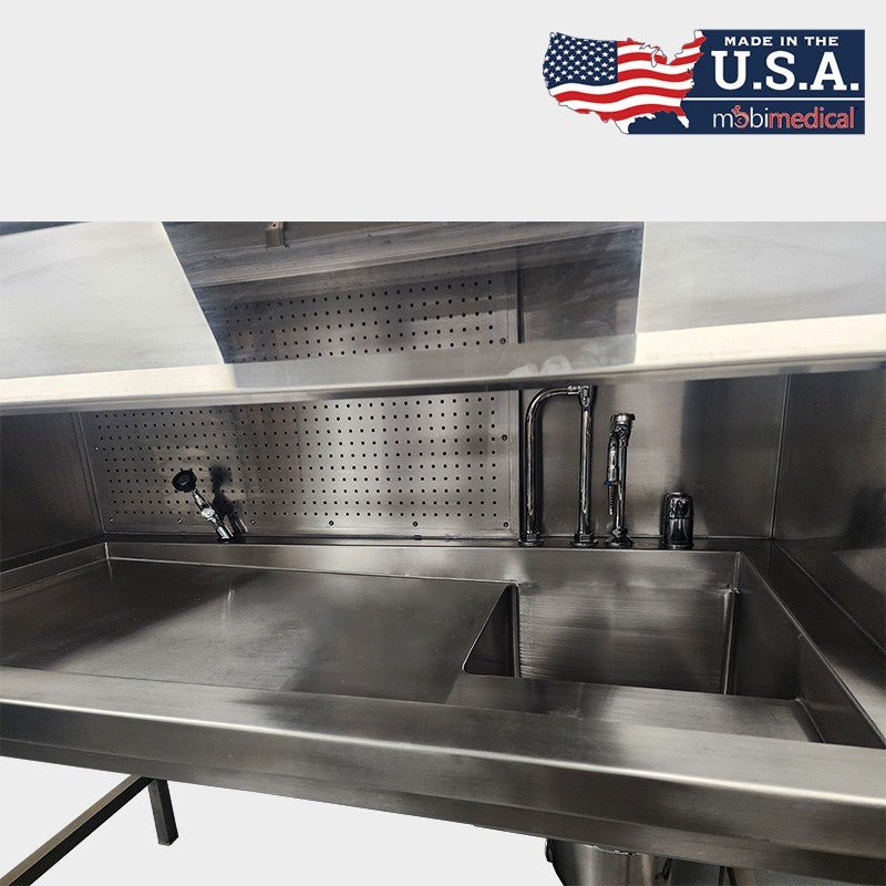 Custom Pathology Grossing Station | AME Series - American Mortuary Coolers & Equipments