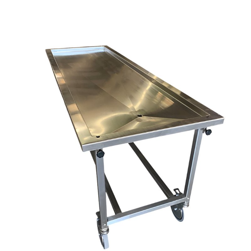 Dissection Table with Optional Drawers – 1035 - 06DT - American Mortuary Coolers & Equipments