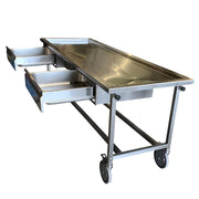 Dissection Table with Optional Drawers – 1035 - 06DT - American Mortuary Coolers & Equipments
