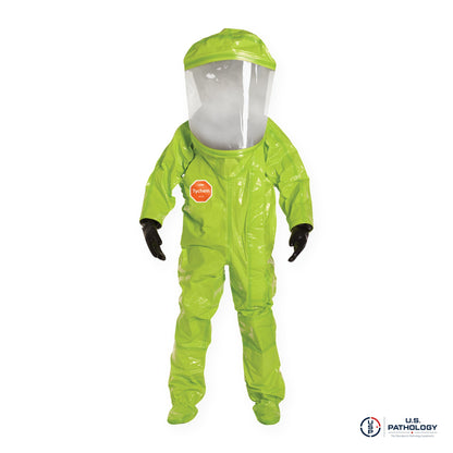 DuPont™ Tychem® 10000 TK612T Level A Suit, Certified to NFPA 1994 Class 2 – front entry