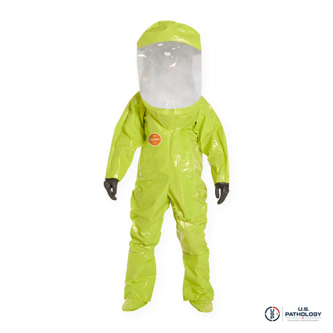 DuPont™ Tychem® 10000 Encapsulated Training Suit, Expanded Back – front entry