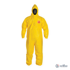 DuPont™ Tychem® 2000 QC127 Coverall, Attached Hood, Elastic Wrists & Ankles