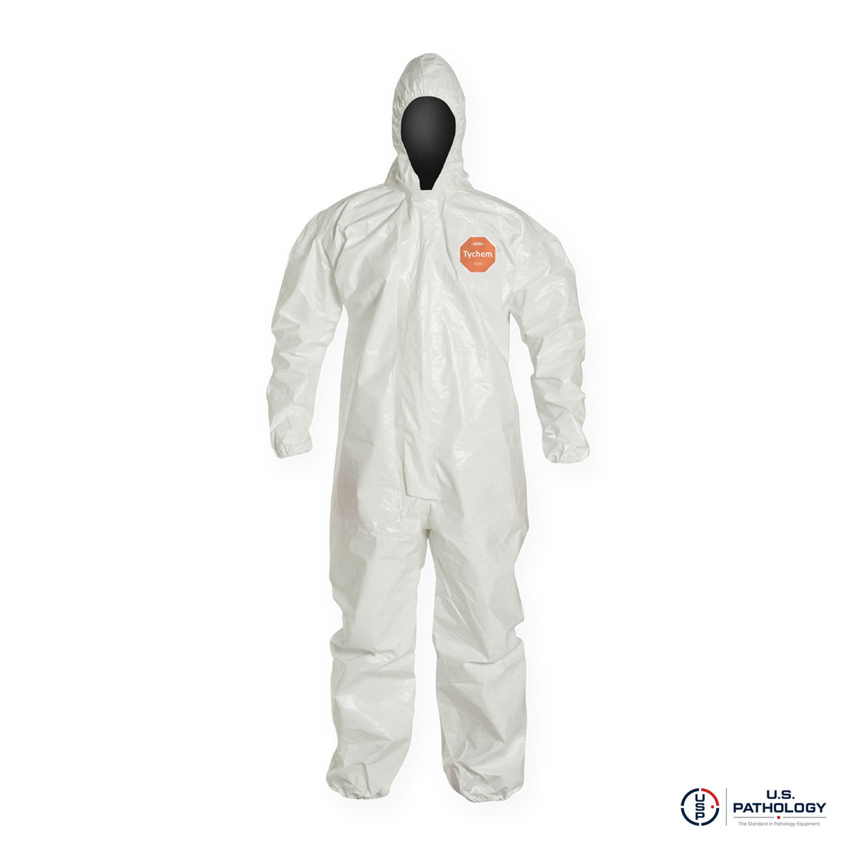 DuPont™ Tychem® 4000 SL127 Coverall, Attached Hood, Elastic Wrists & Ankles – taped seams