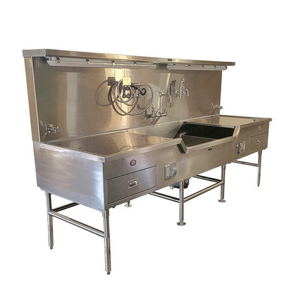 Embalming Station – Center Sink - 1036 - 11 - American Mortuary Coolers & Equipments