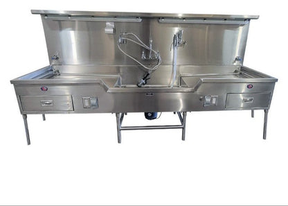 Embalming Station – Center Sink - 1036 - 11 - American Mortuary Coolers & Equipments