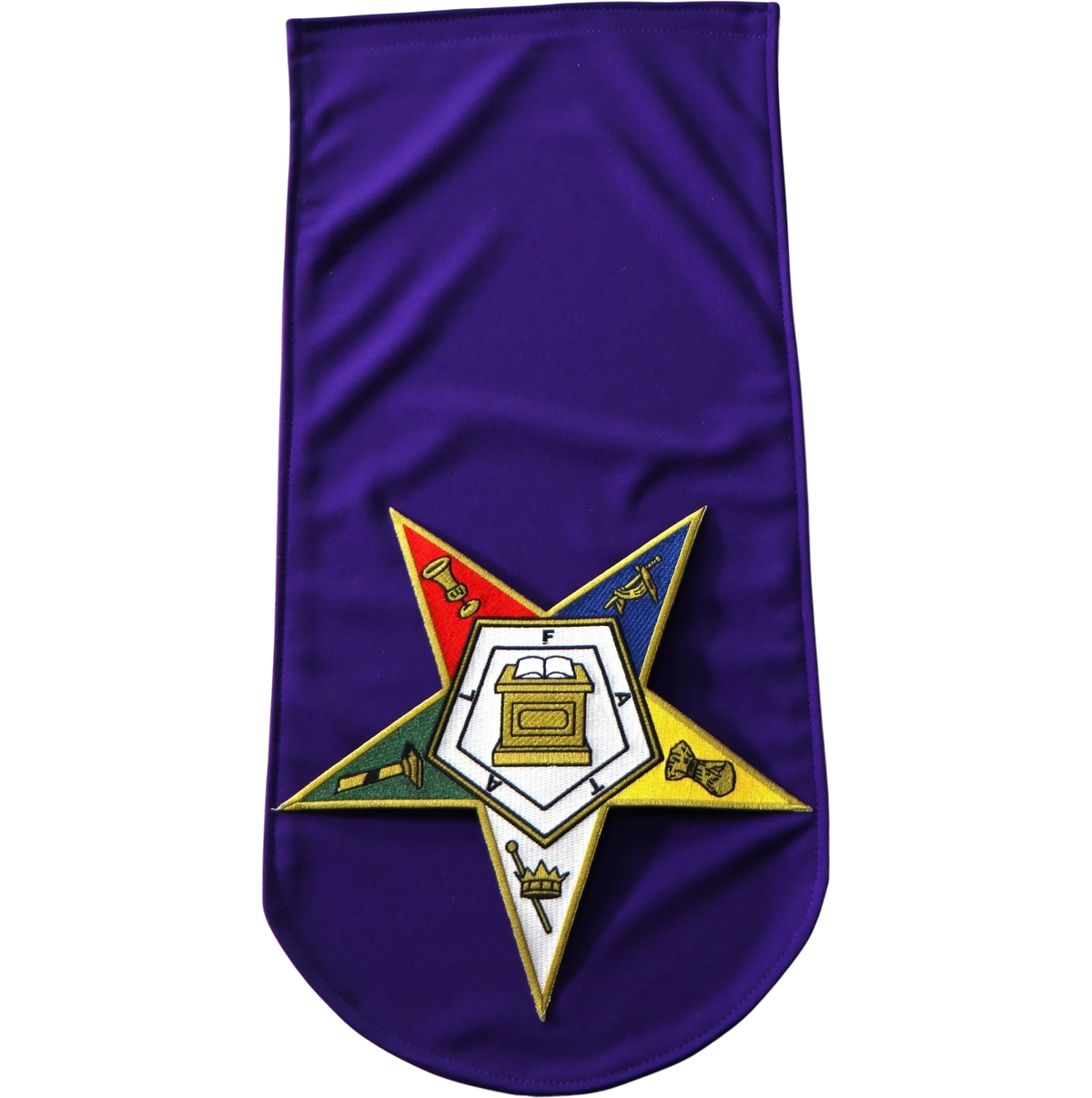 Eastern Star Service Patch - Black