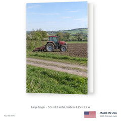 Farm Tractor Funeral Service Folders