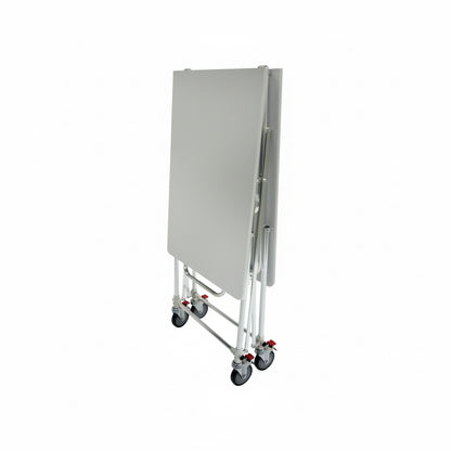 78 by 32 inch hygienic laminate top on extra wide folding dressing table