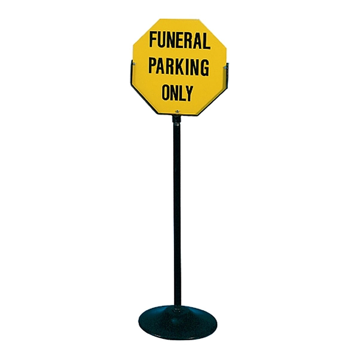 Funeral Parking Only portable sidewalk sign, also available in this listing