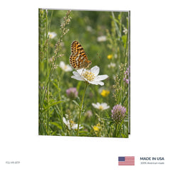 Garden Butterfly Funeral Register Book