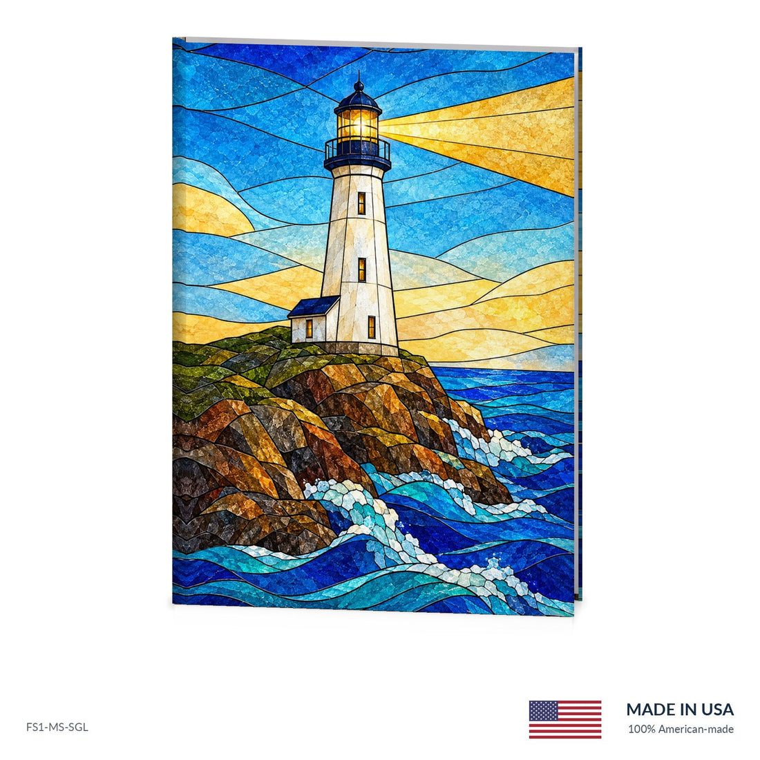 Glass Lighthouse Funeral Register Book