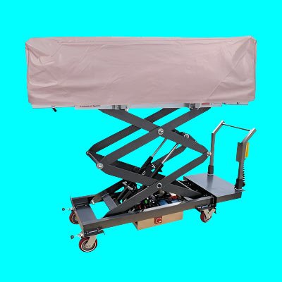 Heavy - Duty Cadaver Transport Lift - American Mortuary Coolers & Equipments