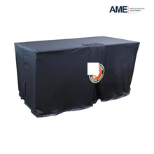 Honoring Service Black Portable Presentation Table – Plus – product view 1