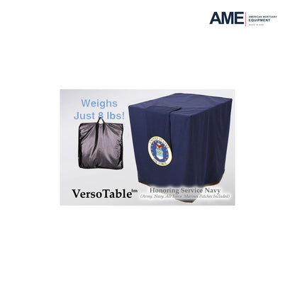 Honoring Service Navy Portable Presentation Table – Standard – versotable honoring service navy air force gia