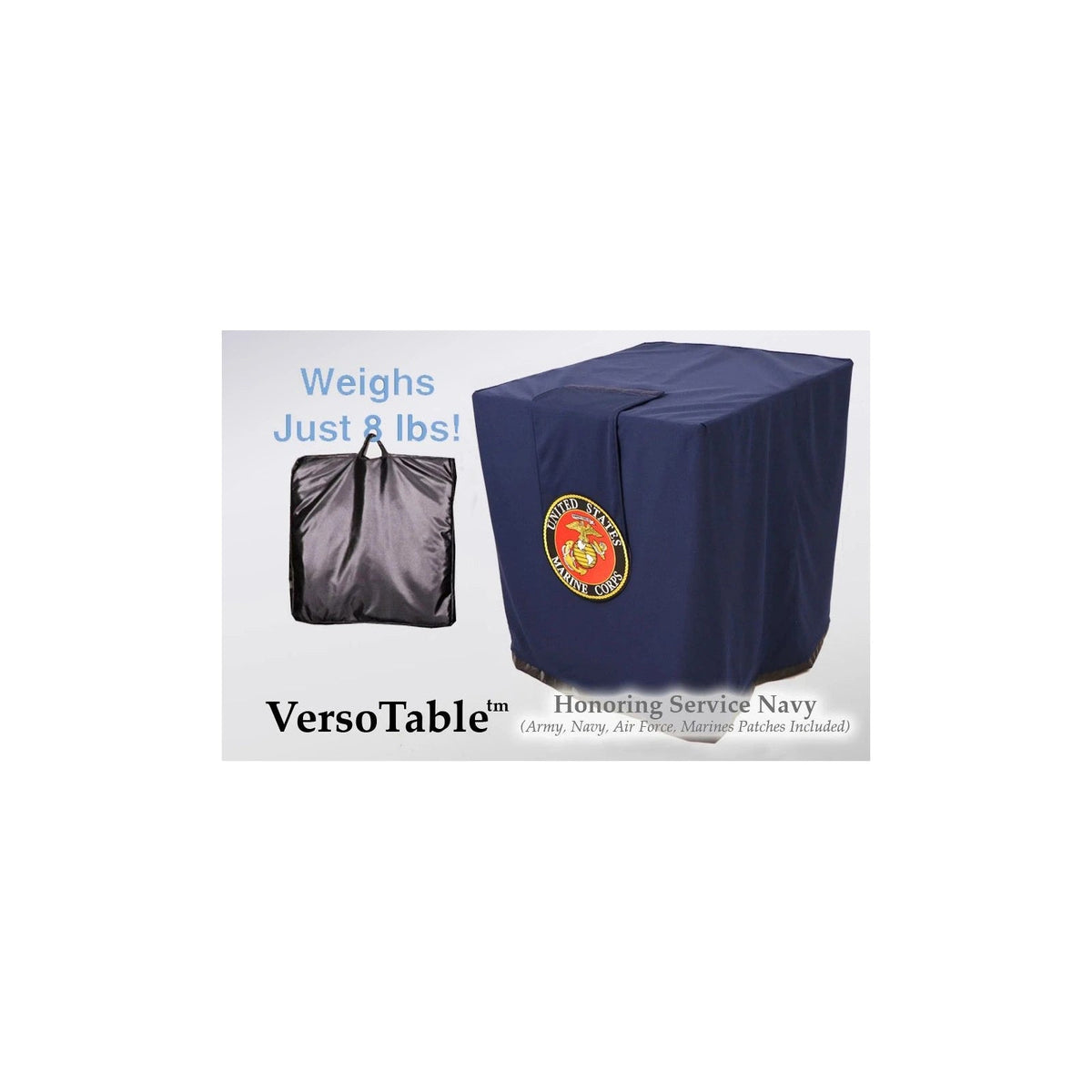 Honoring Service Navy Portable Presentation Table – Standard – versotable honoring service navy marines giant