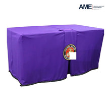 Honoring Service Purple Portable Presentation Table – Plus – product view 1