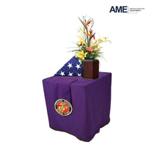 Honoring Service Purple Portable Presentation Table – Standard – VT Service Purple with Setup PROJECT