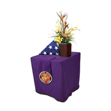Honoring Service Purple Portable Presentation Table – Standard – VT Service Purple with Setup PROJECT