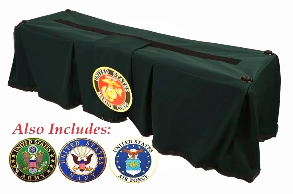 Hunter Military Emblem Church Truck Drape