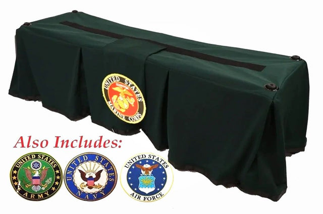 Hunter Military Emblem Church Truck Drape