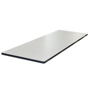 AMC Laminated Mortuary Body Board – 78 × 24 in, Rubber Edge