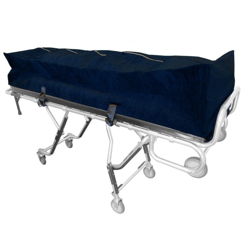 Model 335 Premium Plush Mortuary Cot Pouch – Available in Standard & Oversized - American Mortuary Coolers & Equipments
