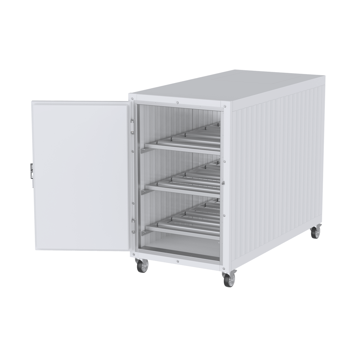Extra Wide 3 Body Upright Mortuary Cooler – American Mortuary