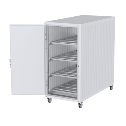 Model 4BX Upright Mortuary Cooler — Authority - Built, American - Made Reliability - 2000 - 4BX - C - American Mortuary Coolers & Equipments