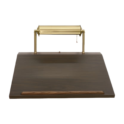 Modern Wall Register in wood-grain laminate by American Mortuary Equipment