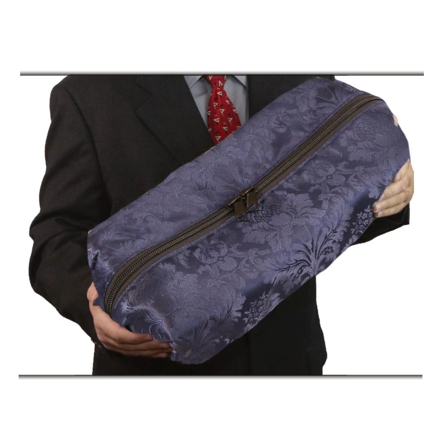 Navy Damask Infant Removal Case