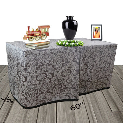 Pewter Paisley Presentation Table - Plus
