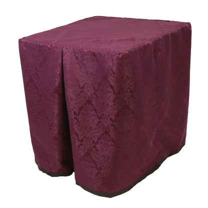 Plum Damask Presentation Table - Standard