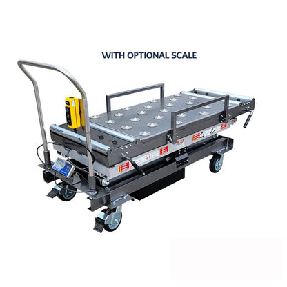 Powered Scissor Lift – Aluminum Alloy - HD - 1000 - AA - American Mortuary Coolers & Equipments