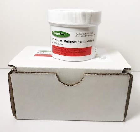 Prefilled 10% NBF formalin specimen containers — pathology specimen jars