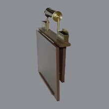 Quality Wall Mount Funeral Register Desk | Wood Grain Finish - American Mortuary Coolers & Equipments