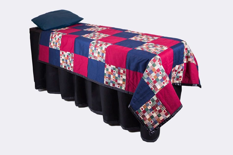 Red Navy Patchwork Viewing Set