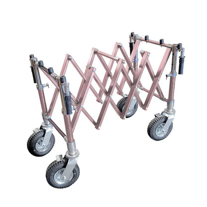TITAN All-Terrain Cemetery Truck Aurora Rose Gold 8 inch pneumatic tires