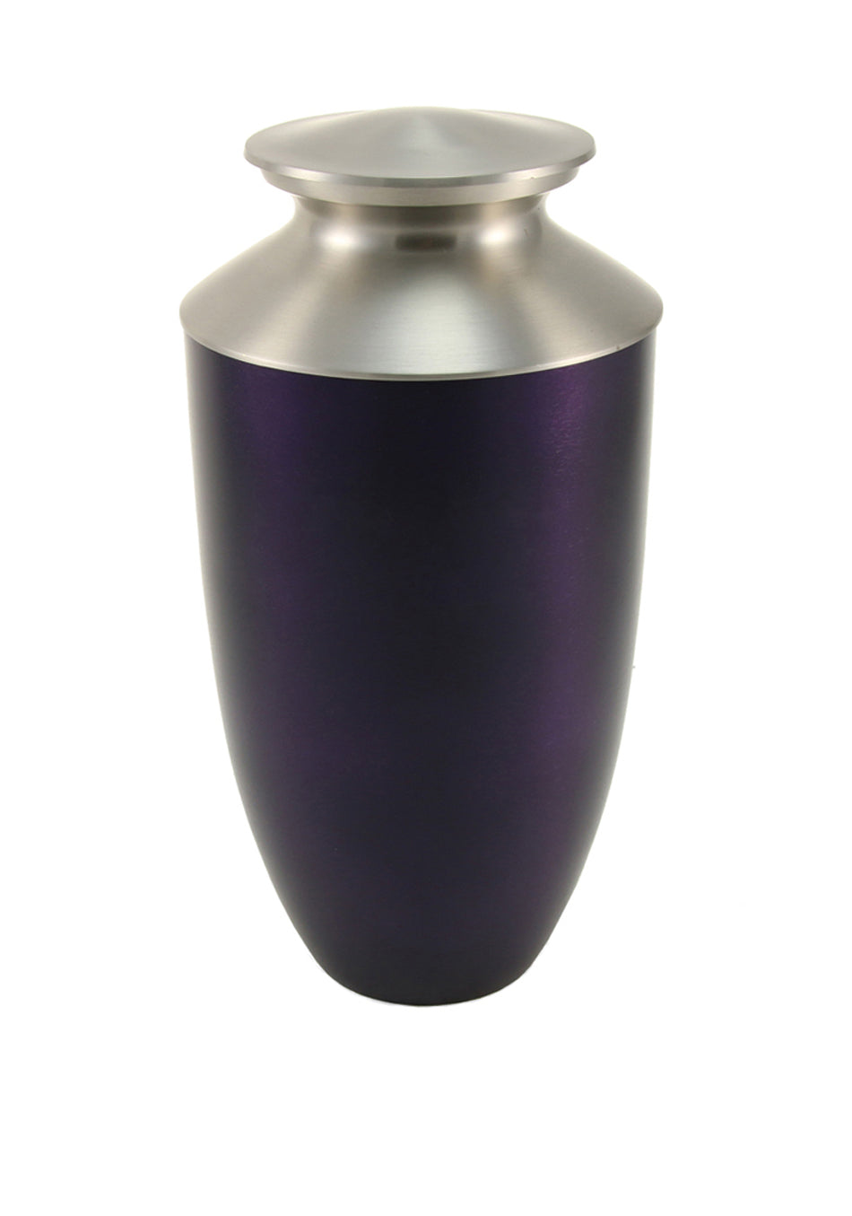 Royal Purple Slim Full Size Cremation Urn, Full Size (Adult), 11.9 x 6.2 x 6.2 in