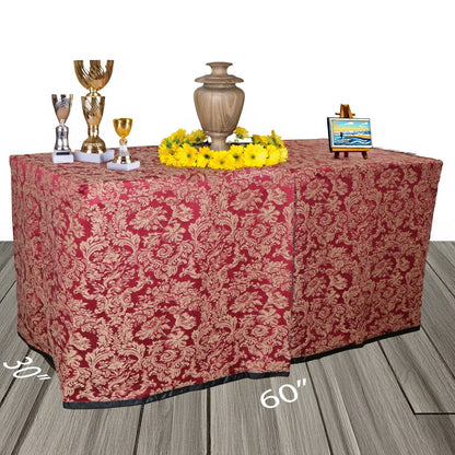Ruby Paisley Presentation Table - Plus